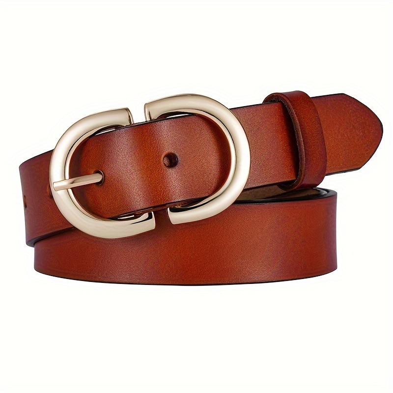 Belts | Saddle-Leather Jeans Belt  –  Mens Accessories Belts