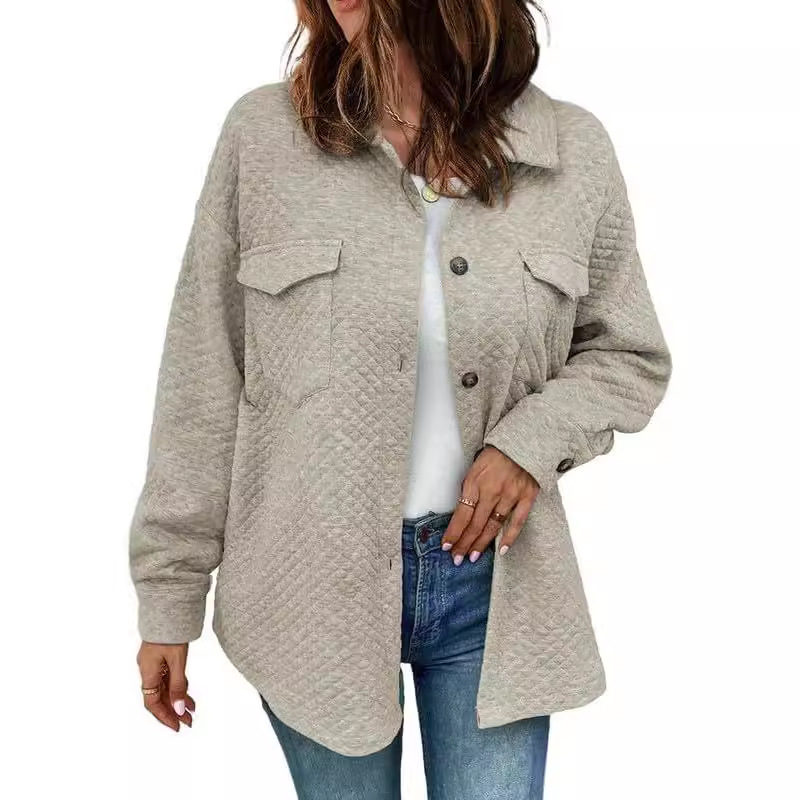 Jackets | Outdoor Quilted Shirt Jacket  –  Womens Clothing Jackets