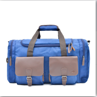 Packs & Bags | Leather Goods Canvas And Leather Duffle  –  Mens Accessories Mens