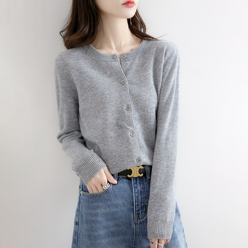 Sweaters | Boiled Cashmere Cardigan  –  Womens Clothing Sweaters