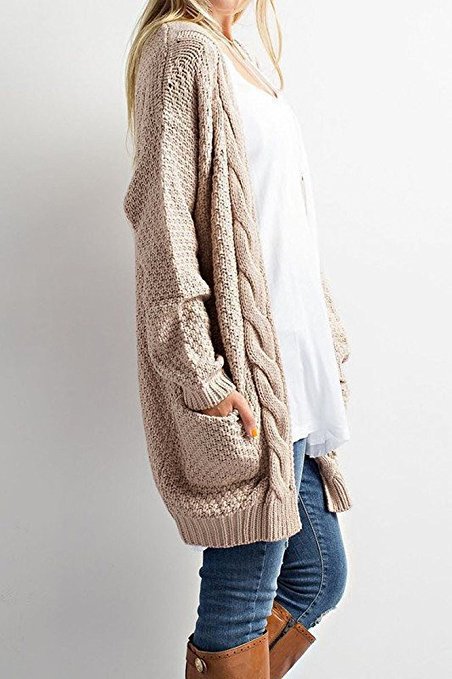 Sweaters | Cabled Crewneck Sweater  –  Womens Clothing Sweaters