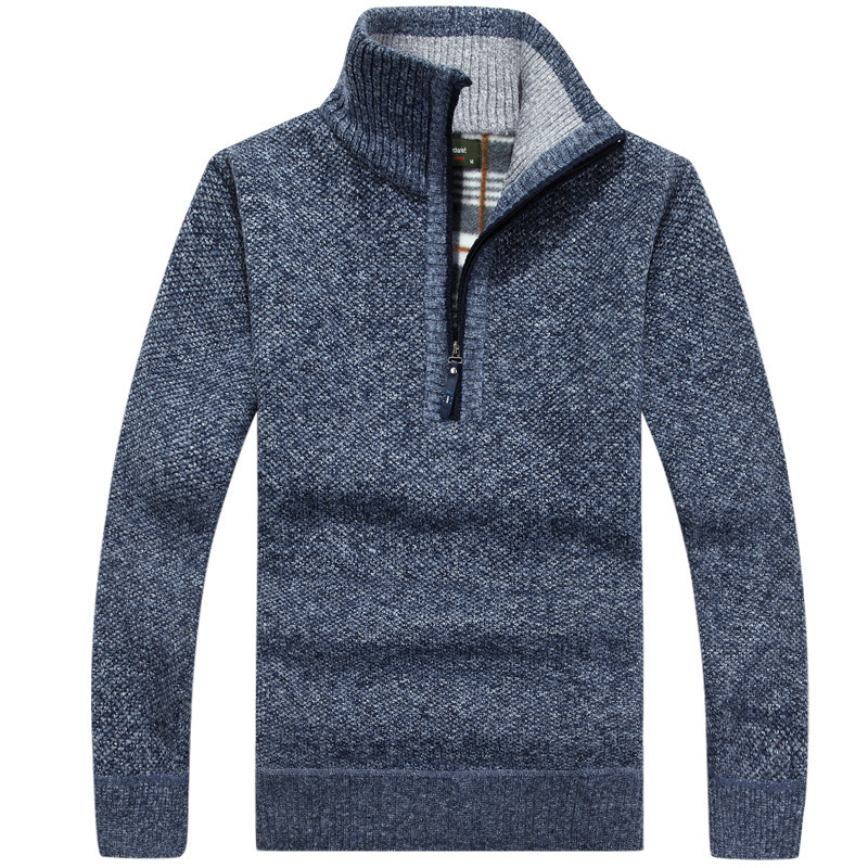 Sweaters | Merino Donegal Quarter-Zip  –  Mens Clothing Mens