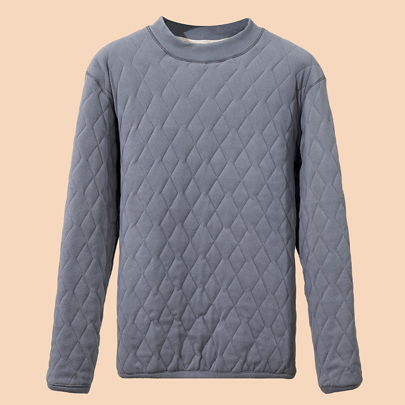 Sweatshirts | Outdoor Quilted Crewneck Sweatshirt  –  Womens Clothing Sweatshirts