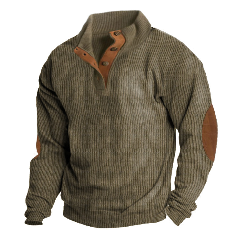 Sweatshirts | Sharptail Quarter-Snap Pullover  –  Mens Clothing Fleece